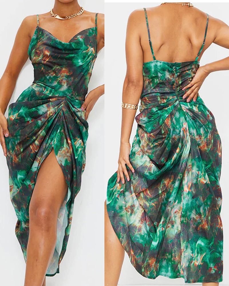 Sexy Sling Women Sleeveless Dress