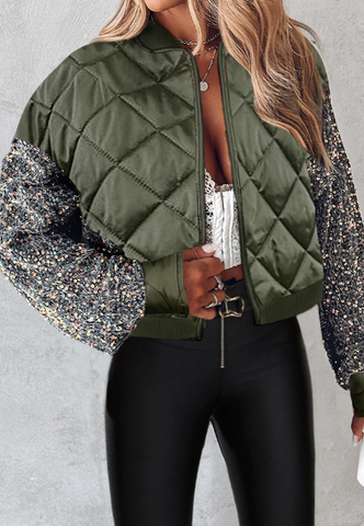 Women'S Long-Sleeved Thick Hooded Jacket