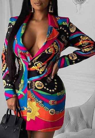 Fashion Sexy Long Sleeve Dress