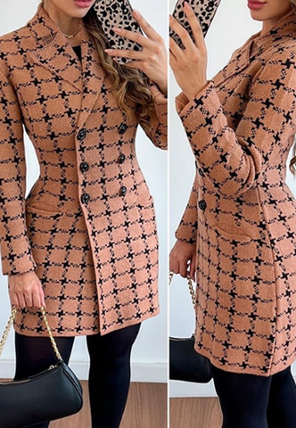 Women'S Long-Sleeved Thick Hooded Jacket