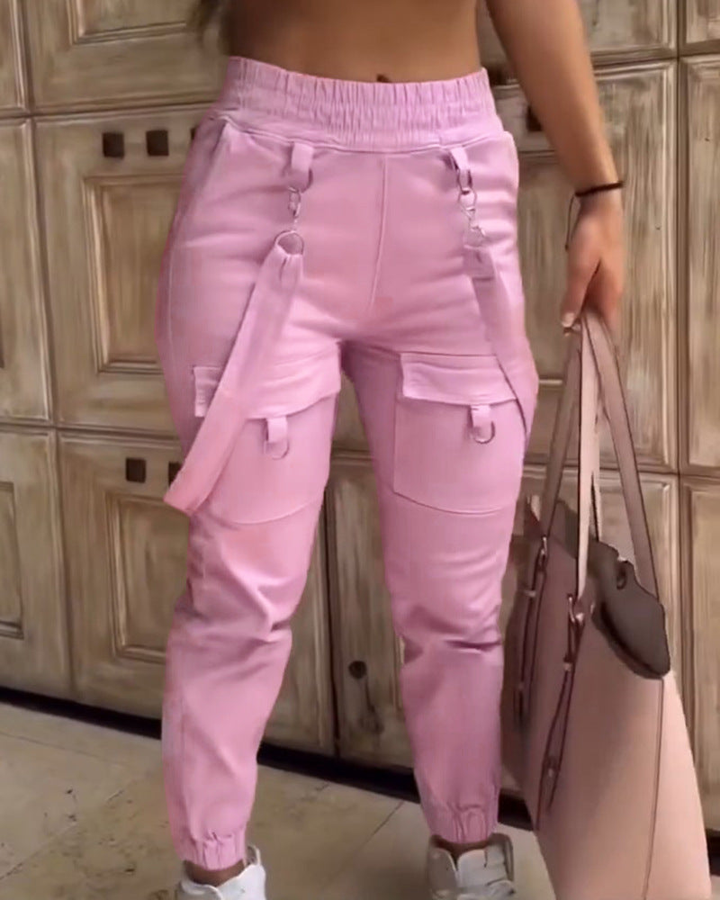 Loose Casual Elegant Temperament Pants