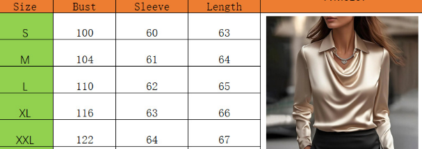 Elegant Temperament Long Sleeved Shirt