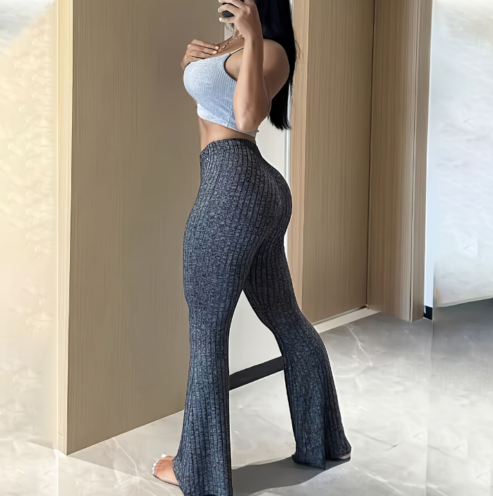 Women'S Tight Elastic High Waisted Pants