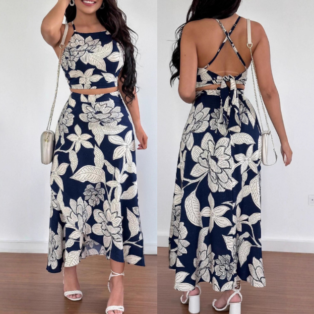 Temperament Women Design Two Piece Set
