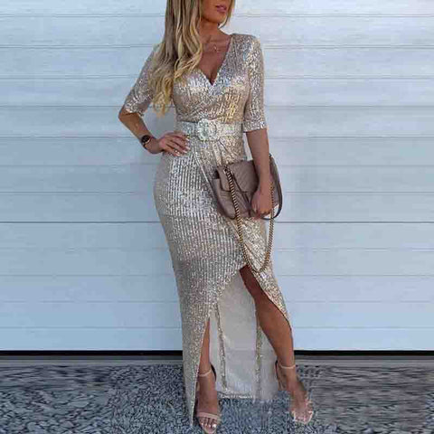 Fashion Sexy Long Sleeve Dress