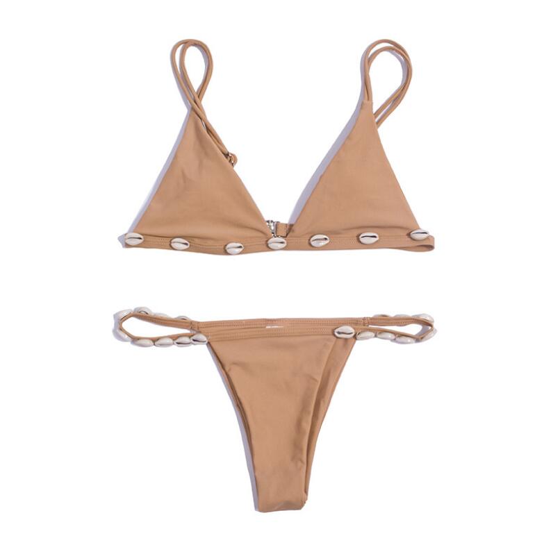 Design Solid color bikini Swimwear