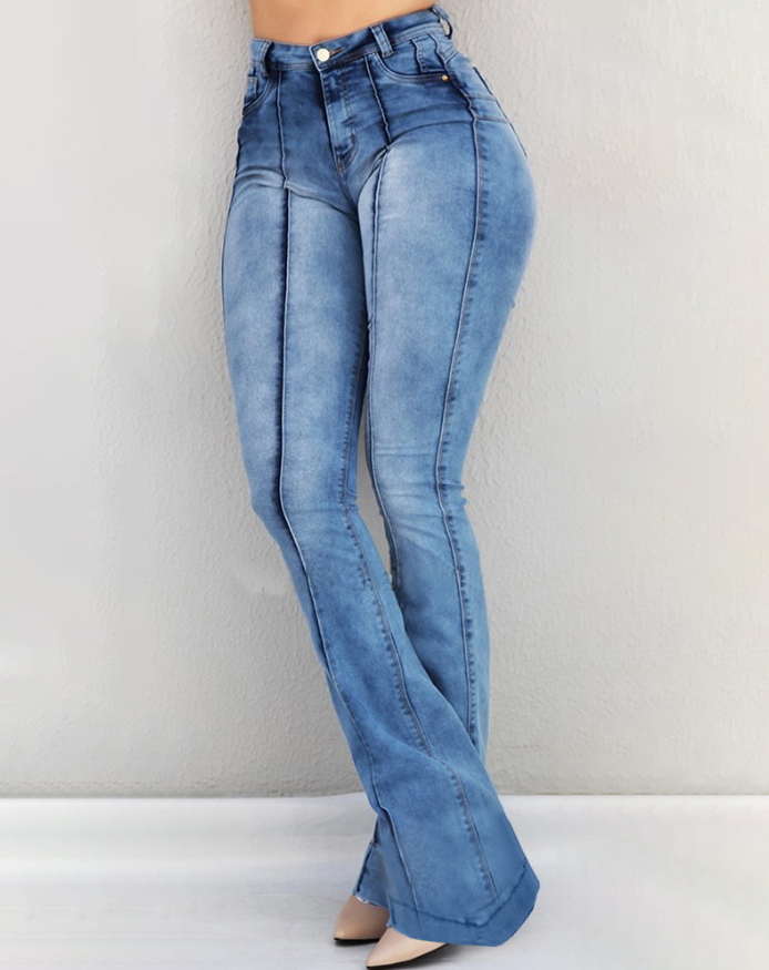Retro Stretch Denim Jeans