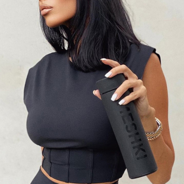 Women'S Fashion Casual Solid Color Round Neck Two-Piece Suit