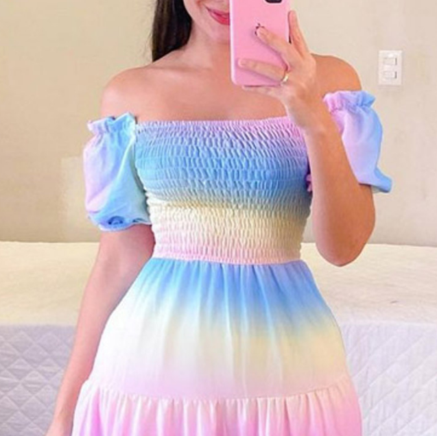 Sexy Women Short Sleeve Dress