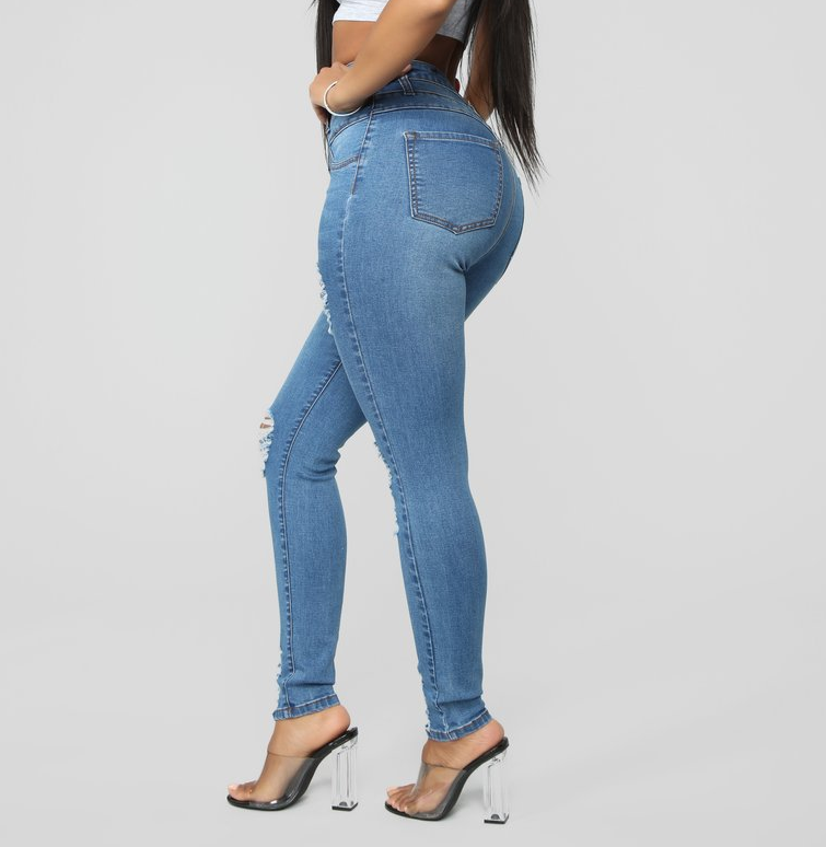 Sexy High Waist Stretch Denim Pants