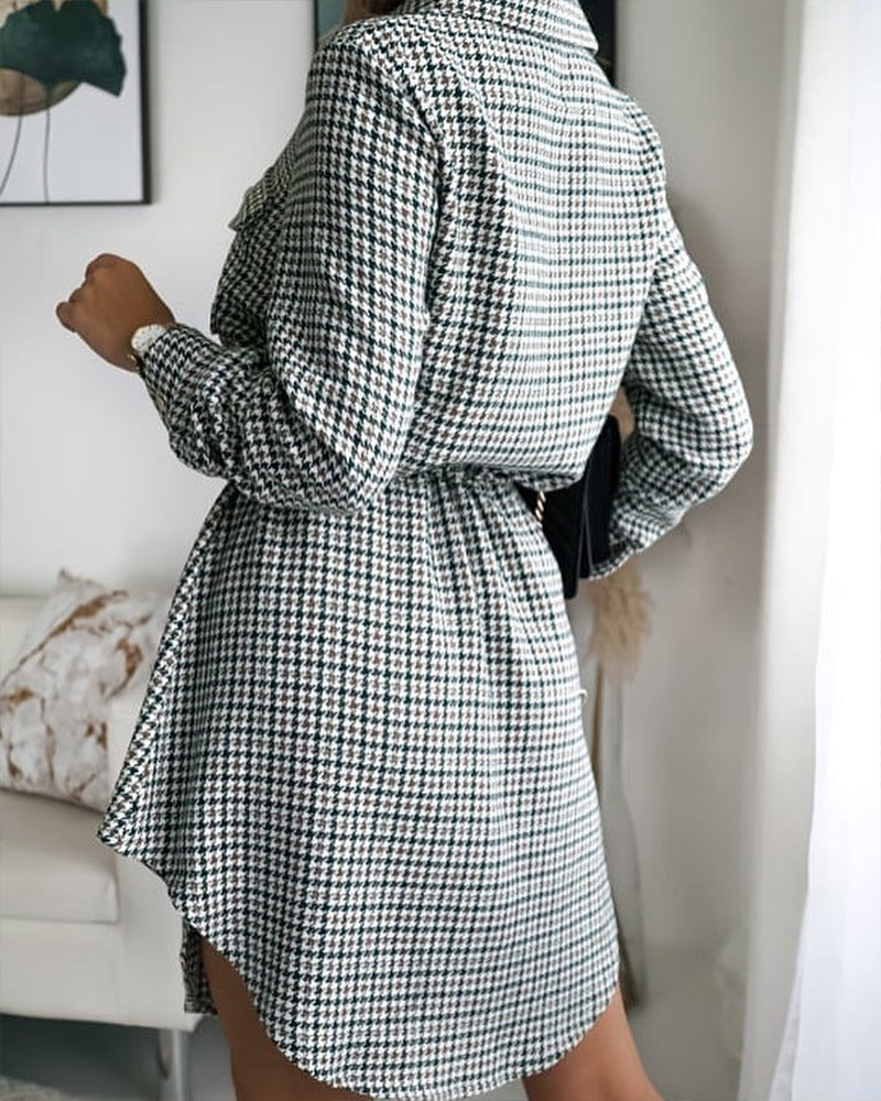 Casual Women Long Sleeve Dress
