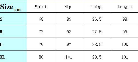 Solid color jeans Long pants