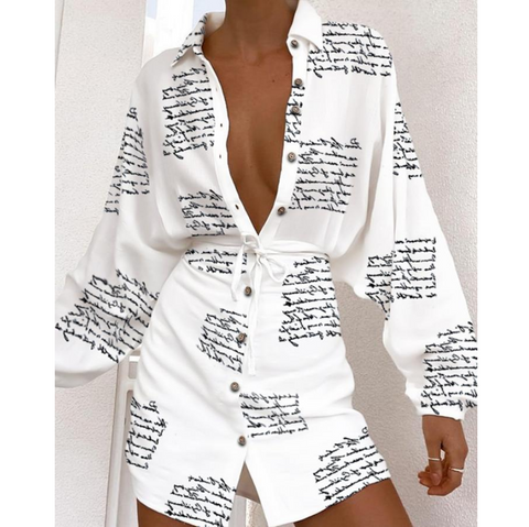 Fashion Sexy Long Sleeve Dress