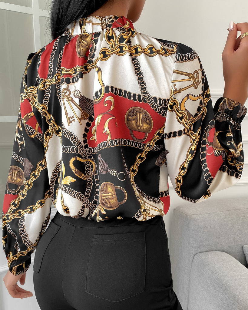 One-Shoulder Bat Sleeve Long-Sleeved Top