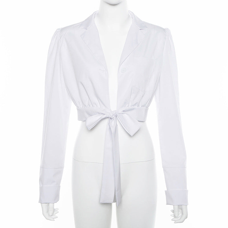 Fashion Long Sleeve Cardigan T-Shirt