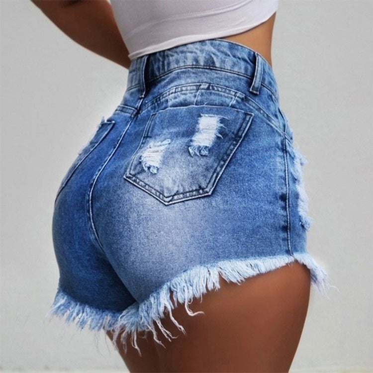 Women'S Ripped Sexy Denim Shorts