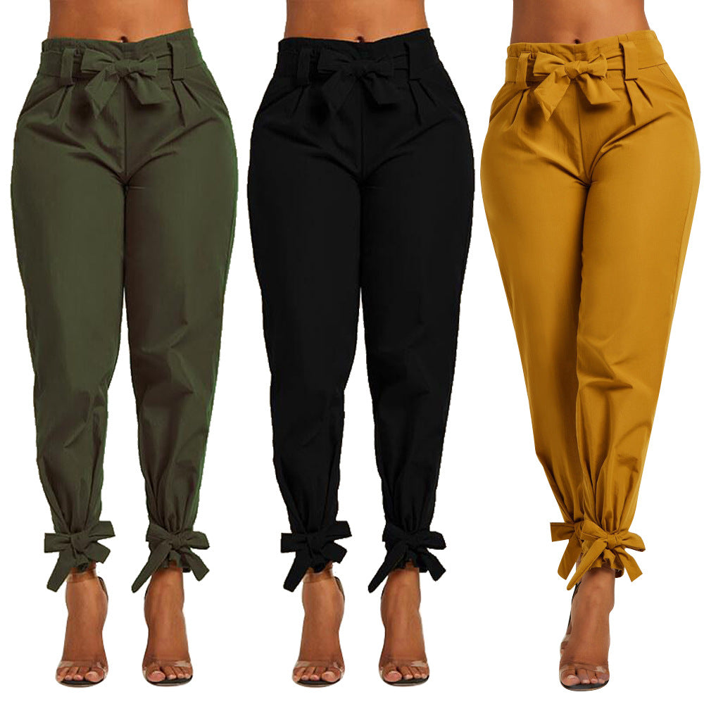 Elegant Fashion High Waist Pants