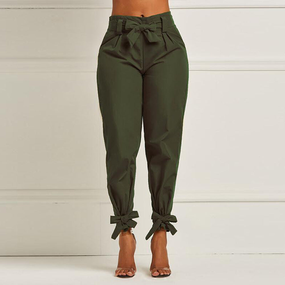 Elegant Fashion High Waist Pants