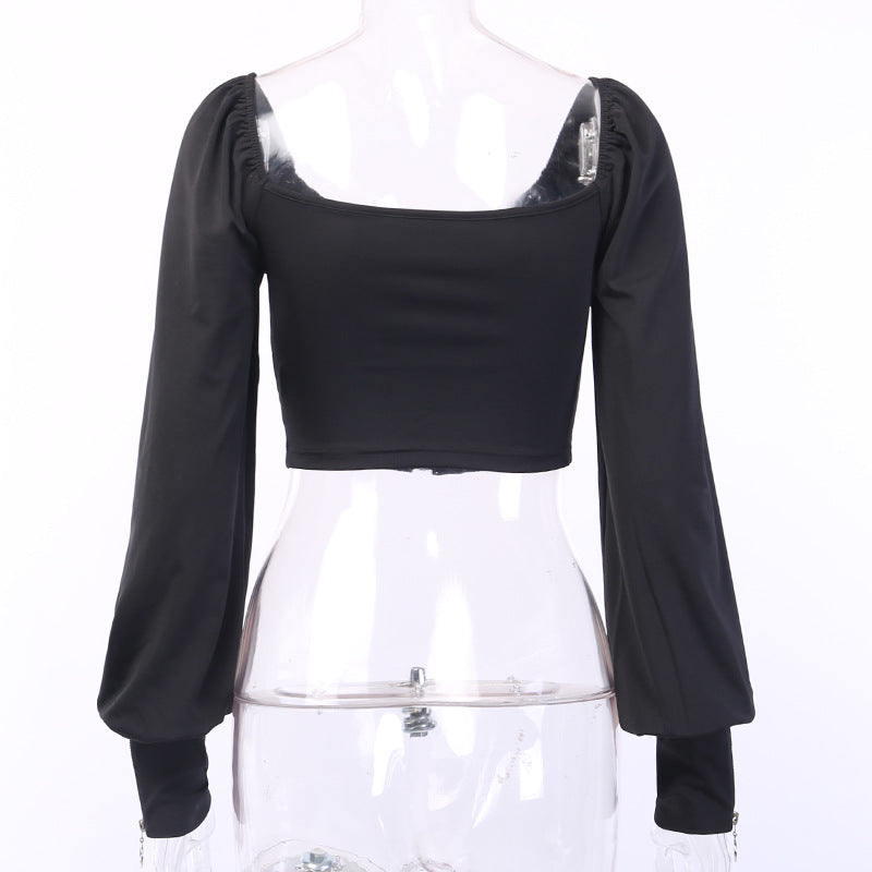 Zipper Cardigan Long Sleeve Shirt Top