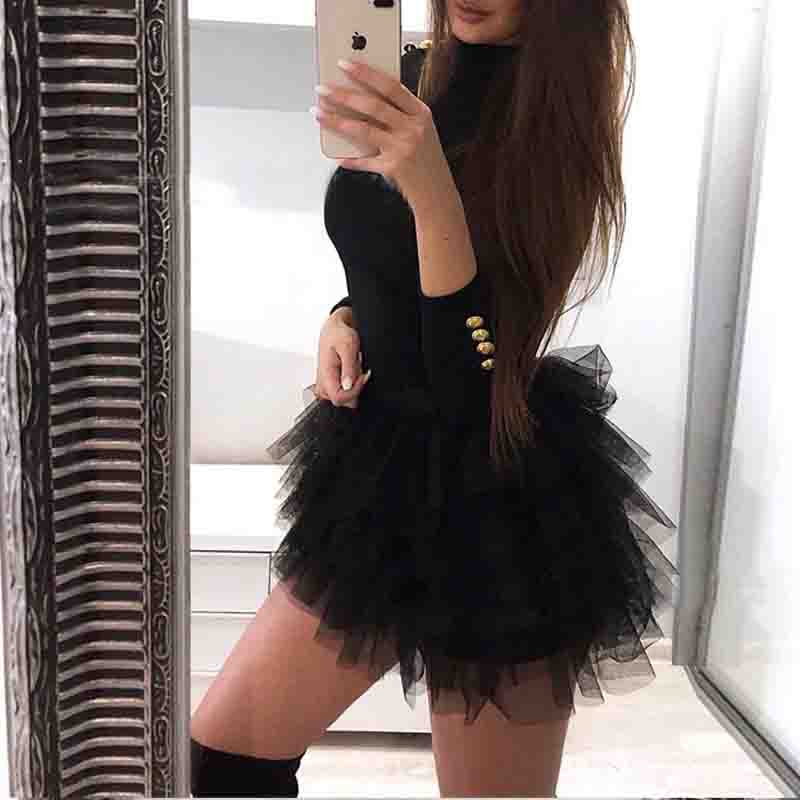 Fashion Sexy Long Sleeve Dress