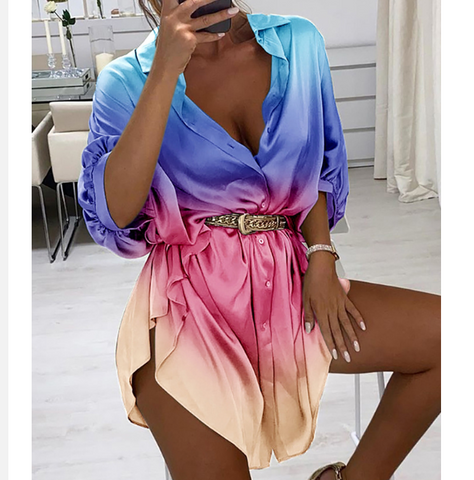 Fashion Sexy Long Sleeve Dress