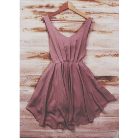 Fashion Sexy Solid Color Sling Sleeveless Dress
