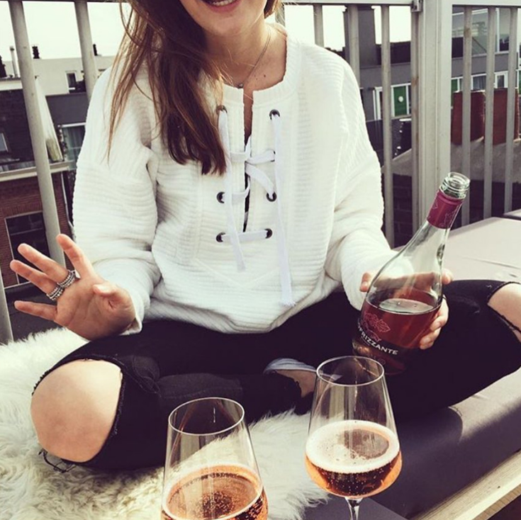 Loose long-sleeved Bat sleeve sweater