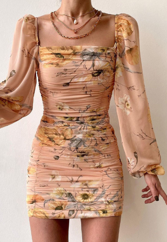 Fashion Sexy Long Sleeve Dress