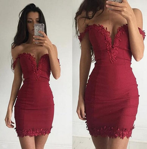 Sexy Fashion Sling V-neck dress