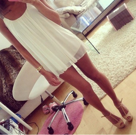 Fashion Sexy Solid Color Sling Sleeveless Dress
