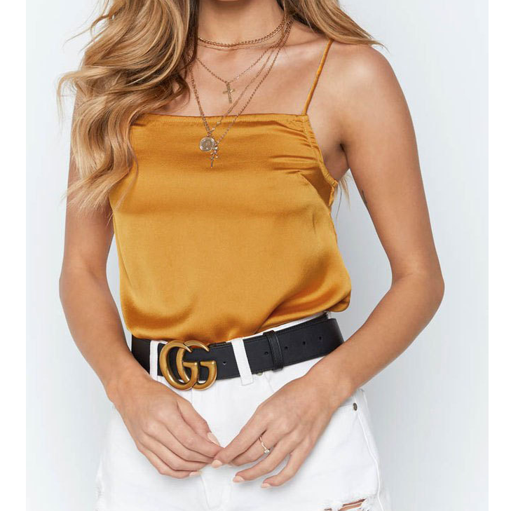 Women'S Sling Vest Chiffon Shirt Top