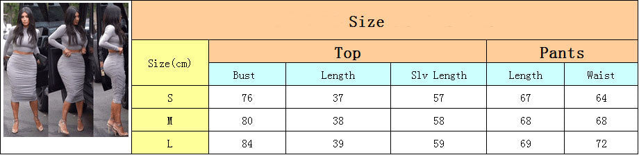 Design long-sleeved two-piece dress