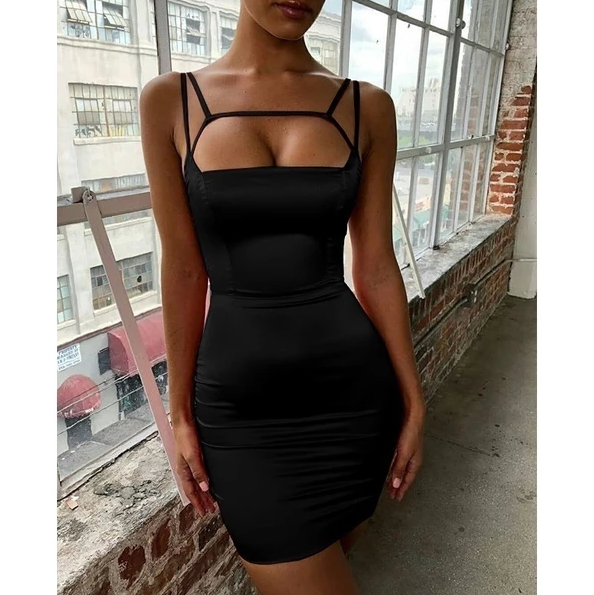 Design Women Fashion Sling Sexy Bodycon Dress