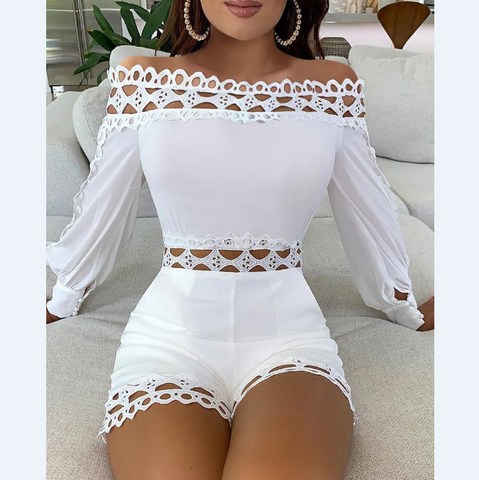 Diamond-Studded Jumpsuit