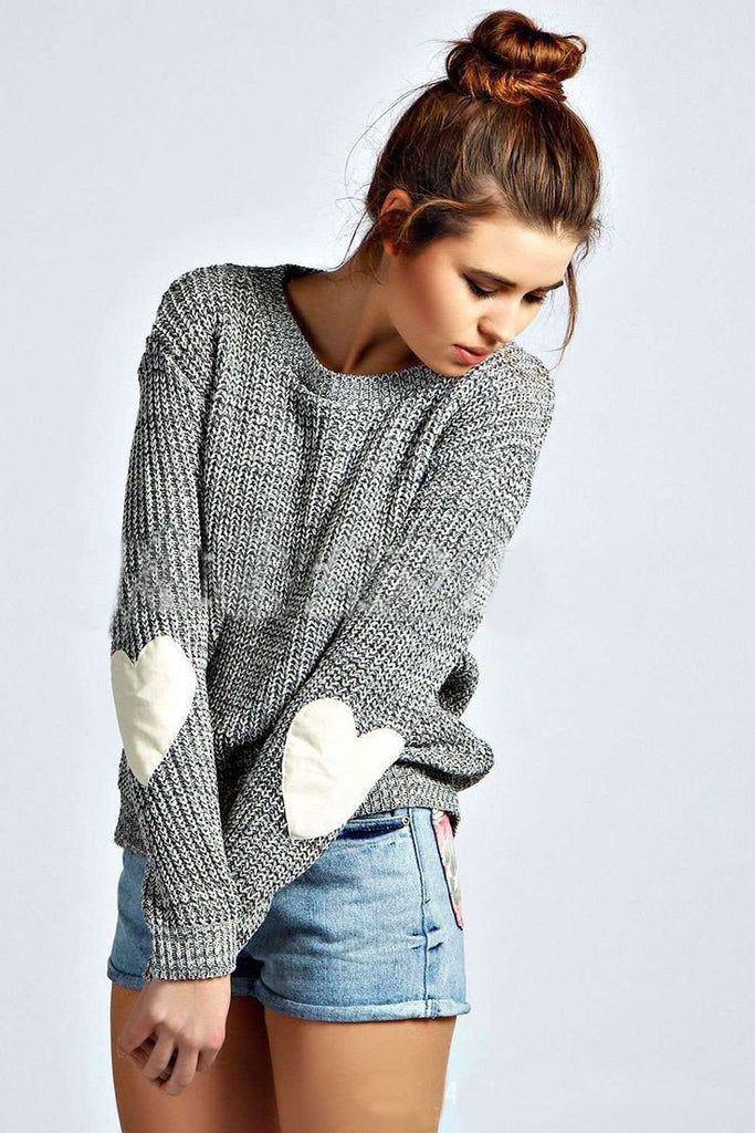 Casual round neck Knitted Sweaters