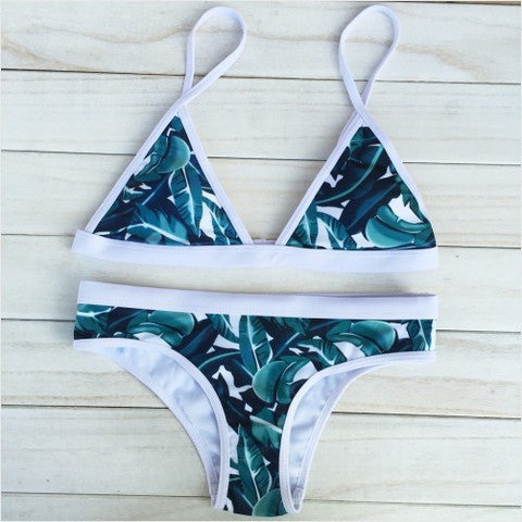 FASHION SEXY PRINT BIKINI SWIMSUIT