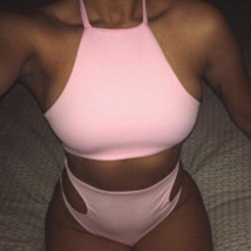 solid color bikini