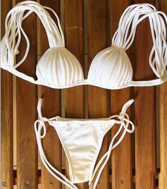 Sexy two-piece bikini swimsuit