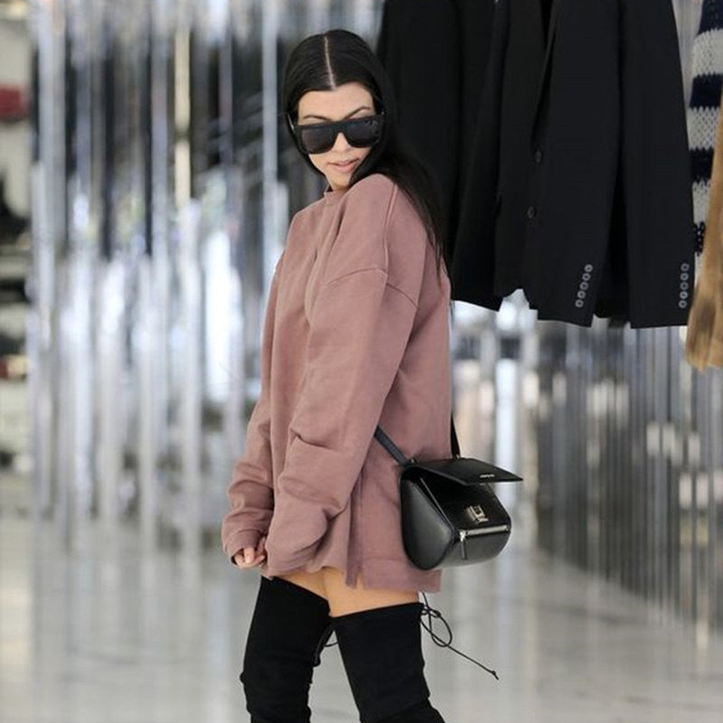 Casual long-sleeved Bat sleeve sweater