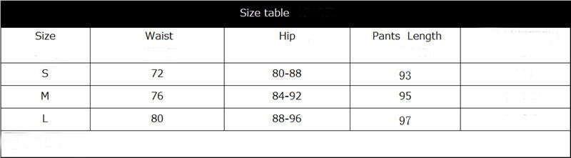 Design high elastic pants