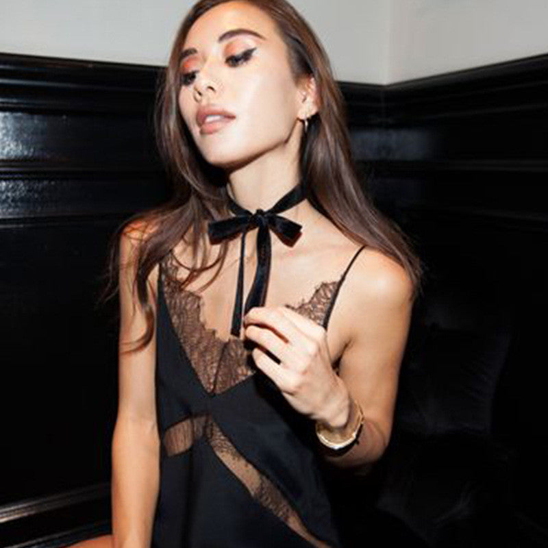 Fashion sling Lace dresses