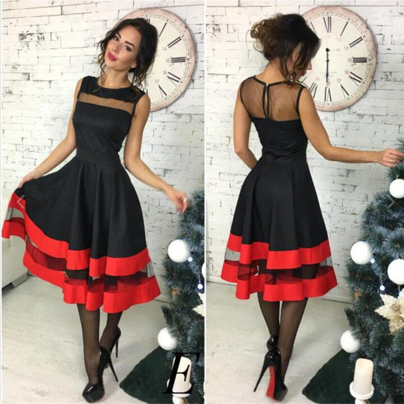 Fashion sexy sleeveless dress