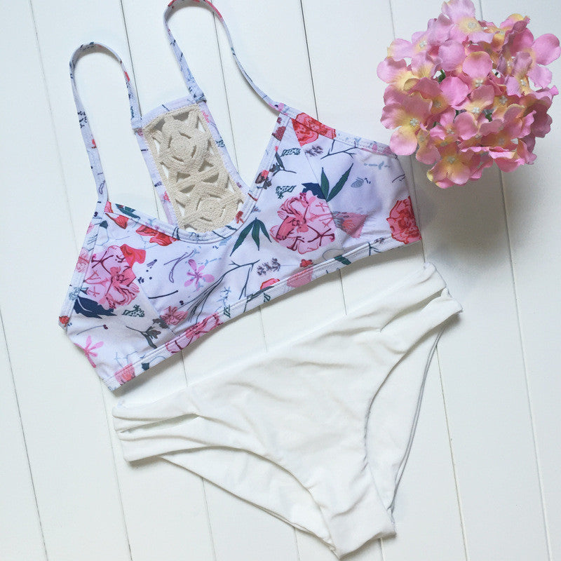 Sexy Printing Bikini Swimwear Suit