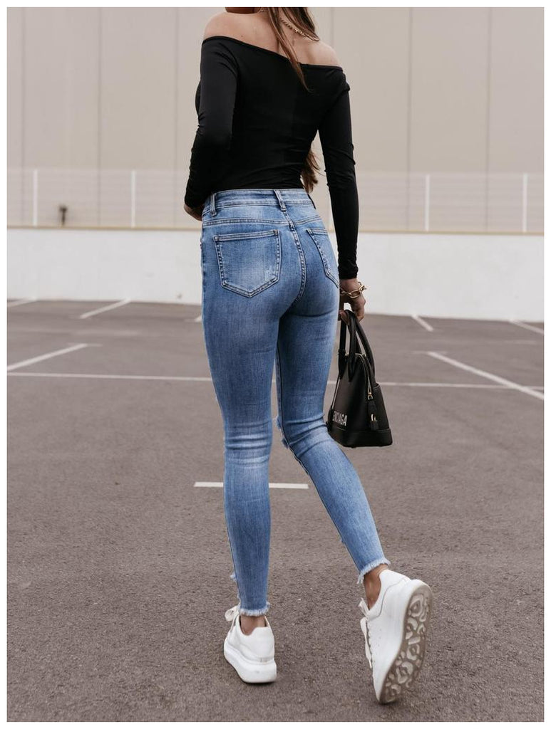 Slim Denim Trousers