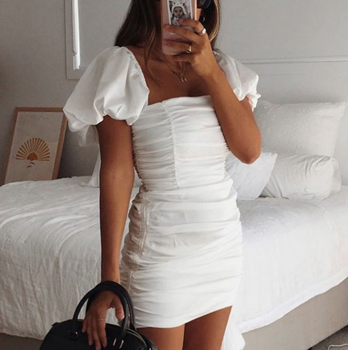 Sexy Temperament Short Sleeve Dress