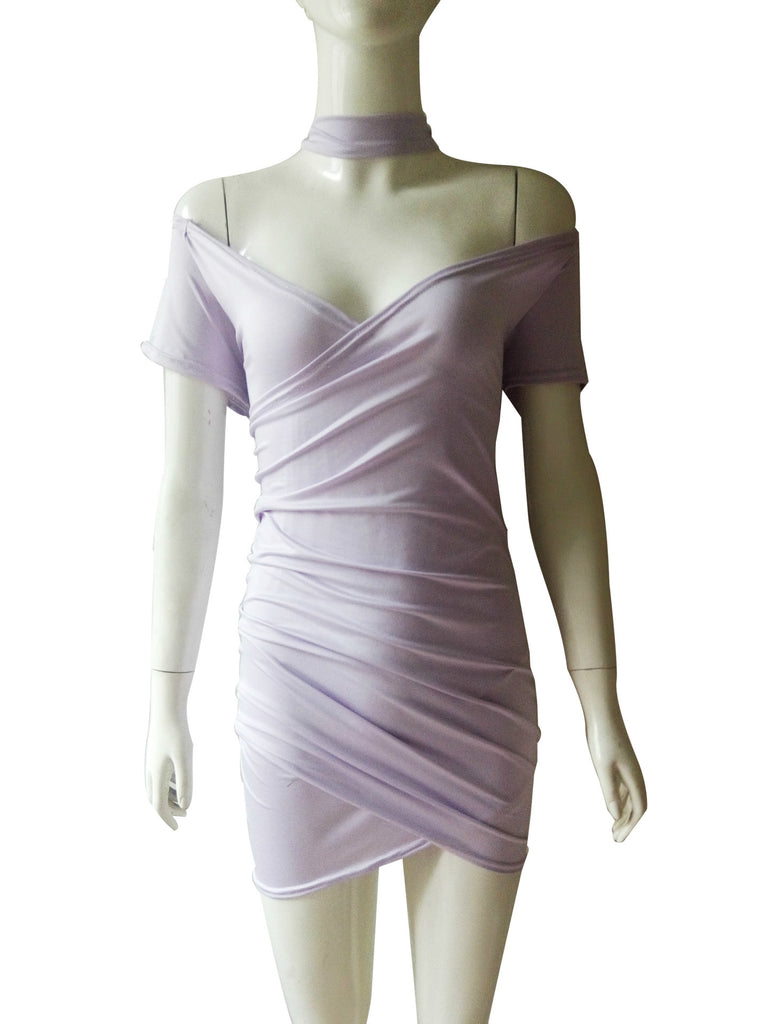 Fashion Bag Hip Sexy Irregular Dress