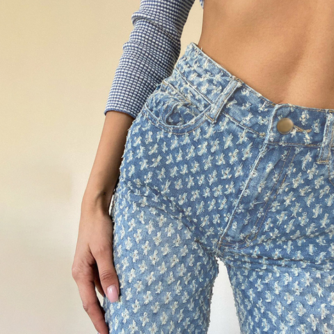 Elegant Women's Button Casual Pants
