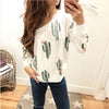 Fashion Printed Long-Sleeved Sweater