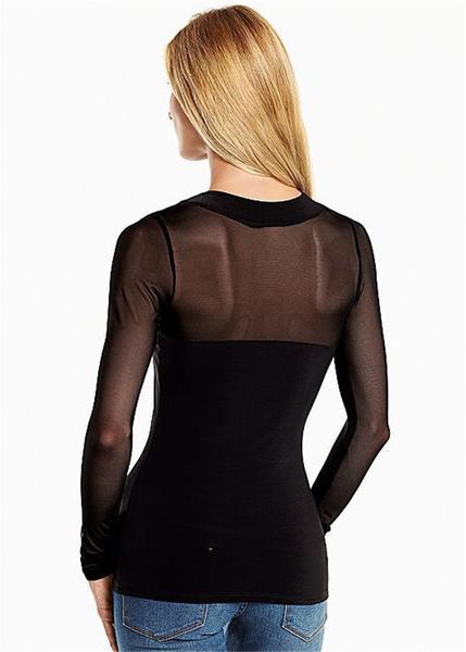 Sexy Halter Long Sleeve T-Shirt