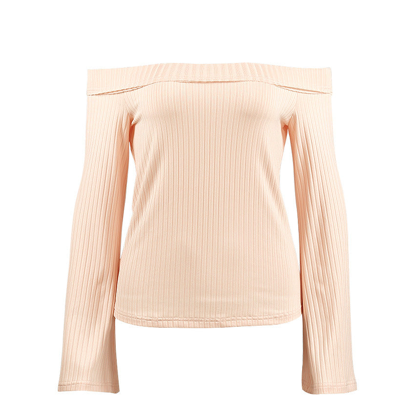 Women's Solid Color Long Sleeve Tops